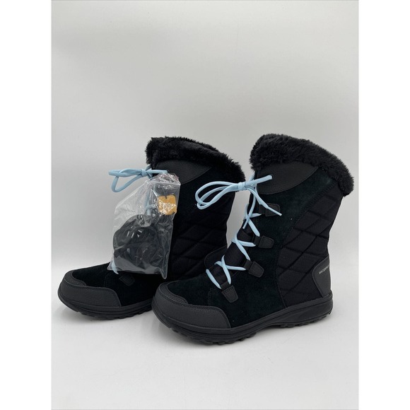 Columbia Women's Ice Maiden II Snow Boot Black Size 10 - Picture 3 of 5